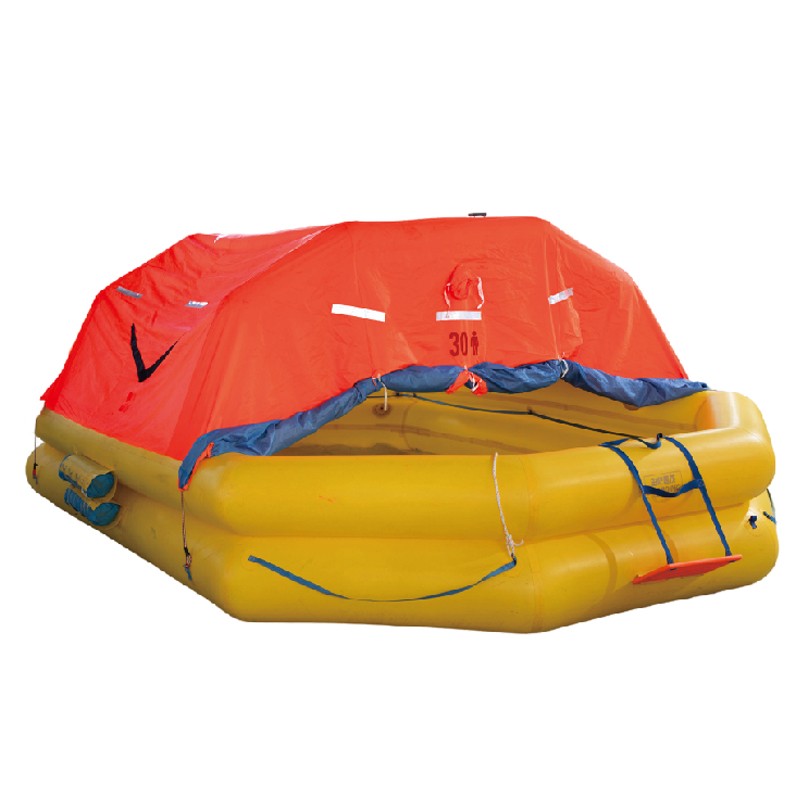 Sêwirana mirovî ya raftên jiyanê yên inflatable: çêkirina rizgarkirina marine û sêrbaz